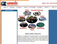 Tablet Screenshot of genesiscareers.com